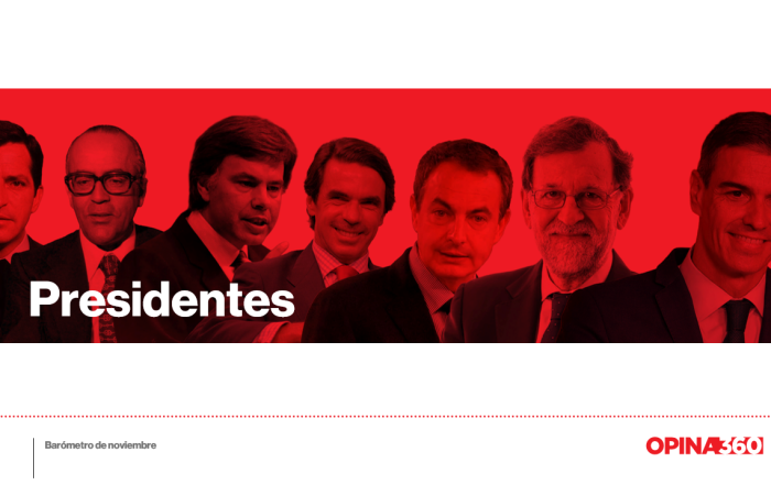 Portada valoración de los presidentes de la democracia